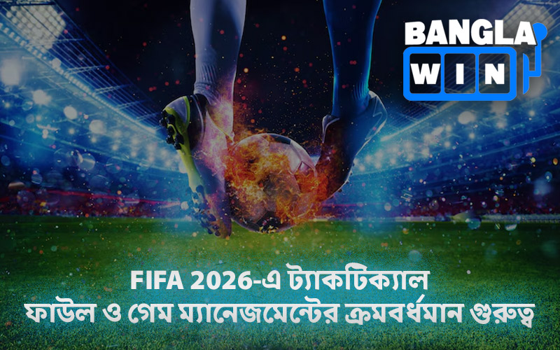FIFA 2026-এ ট্যাকটিক্যাল ফাউল ও গেম ম্যানেজমেন্টের ক্রমবর্ধমান গুরুত্ব